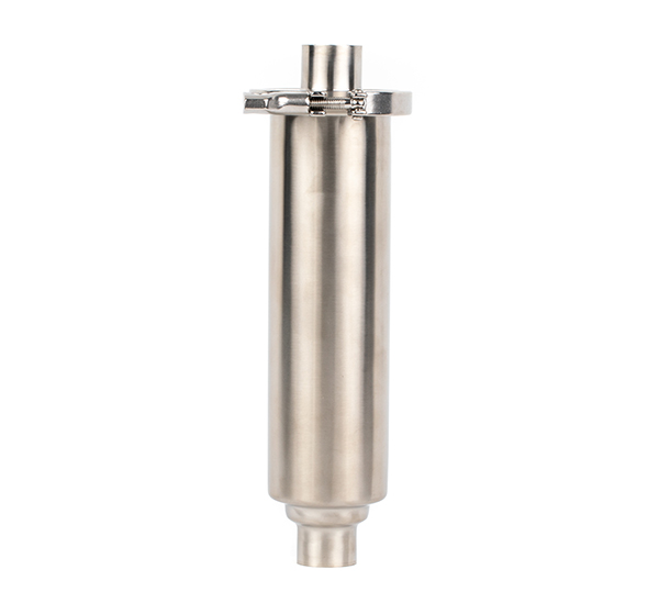 Welded through filter