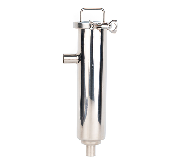 Welded angle filter