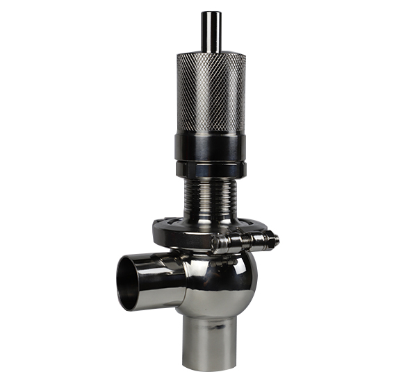 Welded safety valve